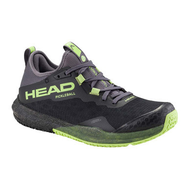 HEAD Motion Pro Pickleball Shoe - Men's - Black/Lime - Side View