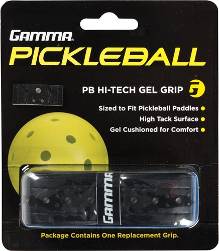 Hi-Tech Gel Grip features Zorbicon gel for extra shock absorption, color black