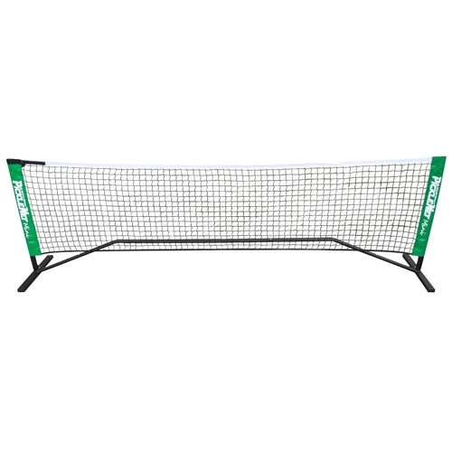 Picklenet Mini-Includes net with velcro fasteners, powder-coated frame and carrying bag.