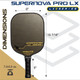 Supernova Pro Hyperweave LX Paddle  features the PROLITE Hyperweave paddle face and is available in two color options.