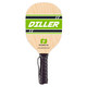 Diller Paddle made from durable 7-layer plywood, green logo design, black handle wrap and wrist strap