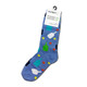 Pickleball Dress Socks available in dark blue and light blue.