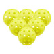 HEAD Pro Penn 40 Outdoor Pickleball in optic yellow featuring a Pro Penn logo