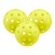 HEAD Pro Penn 40 Outdoor Pickleball in optic yellow featuring a Pro Penn logo