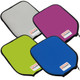 Neoprene Paddle Cover 2.0 comes in blue or gray with zipper closure.