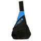 Spacious sling bag is available in three colors.