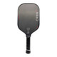 CRBN-1X Power Series Pickleball Paddle featuring a sleek dark grey and black design. Medium sized grip with circumference measuring 4.25 inches