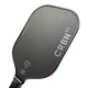 CRBN-1X Power Series Pickleball Paddle featuring a sleek dark grey and black design. Medium sized grip with circumference measuring 4.25 inches