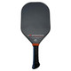 The ProXR Advantage Blackout Series 16 Paddle features a black and gray graphic design with red accents on a fiberglass face with grit finish and 16mm poly core. Ranging in weight from 8.0 - 8.4 oz.