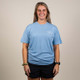 PPA 'Where Pros Play' Comfy T-Shirt - Unisex Front View - Heather Light Blue