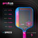 Proton Series Three Project Flamingo 13mm Widebody Pickleball Paddle