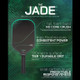 RPM Jade Elongated Pickleball Paddle