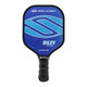 Selkirk Sport Riley Mini Paddle featuring a Selkirk logo design. Measuring eight inches long and 4.4 inches wide