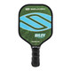 Selkirk Sport Riley Mini Paddle featuring a Selkirk logo design. Measuring eight inches long and 4.4 inches wide