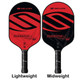 VANGUARD Hybrid 2.0 Maxima Paddle in Blue Note or Crimson/Black color options, available in lightweight.