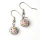 Pickleball Pizzazz Earrings, choose from several color and drop or stud style