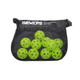 Handy Hopper Pickleball Holder, holds approximately a dozen pickleballs.
