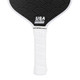 Oneshot Katanashot Carbon Fiber Pickleball Paddle featuring a black paddle background and white Oneshot logo and the Katanashot name down the side. White perforated grip