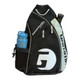 Pickleball Sling Bag by GAMMA available in colors black and white. Featuring multiple pockets and single padded shoulder strap