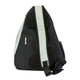 Pickleball Sling Bag by GAMMA available in colors black and white. Featuring multiple pockets and single padded shoulder strap