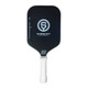 Katanashot XL Paddle by Oneshot Pickleball featuring a black carbon face and white logo, edge guard, and grip