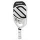 The Selkirk VANGUARD Power Air S2 Paddle is available in white, red or black accent color options and one weight. Features Air Dynamic Throat and Selkirk logo and model name across the paddle face.