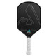 The Ben Johns Hyperion CFS 16 Graphite Pickleball Paddle from JOOLA features a unique Carbon Abrasion Surface in black, with the outline of the JOOLA logo and Ben Johns' signature printed on the face.