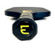 ElectrumModel E Graphite Pickleball Paddle, polymer core and carbon fiber face, available in black only.