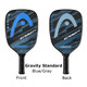 Hybrid hitting surface, polymer core. Choose from two weights and two colors