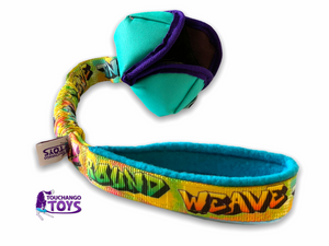 TouchanTreat Balls on Patterned Bungee Handle