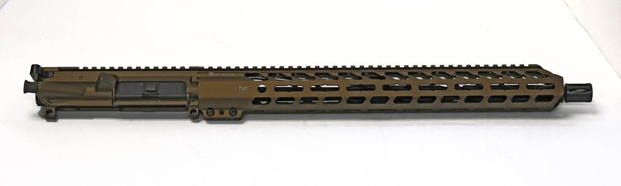 AR-15 16" SBR/Rifle Upper Receiver Group, Burnt Bronze, M-Lok