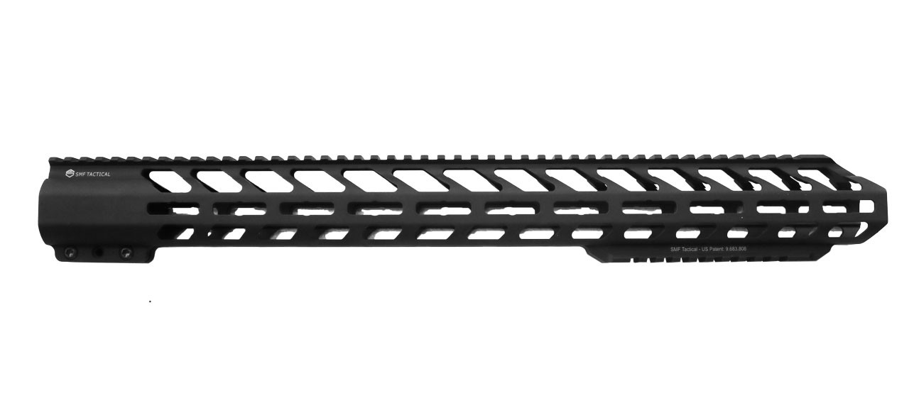 20" Extra Bottom Rail,  Hard Black Anodized Hand Guard