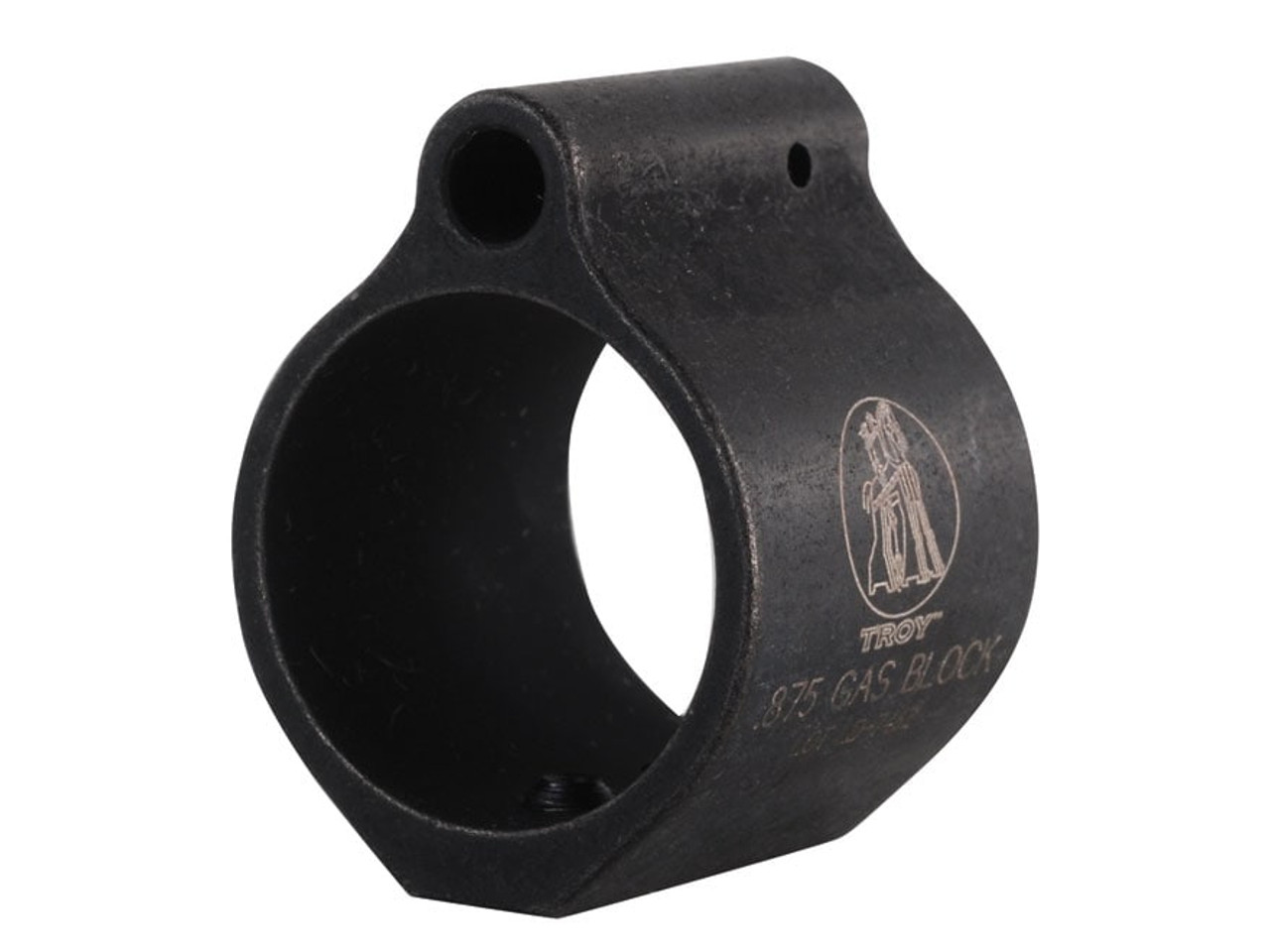 TROY, Gas Block, .875", Black