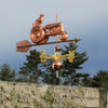 Chick on a Tractor Weathervane