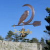 Barn Owl and Moon Weathervanes