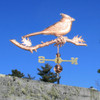 Cardinal Weathervane on Oak Branch