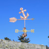 Copper 3D Anchor Weathervane