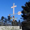 Large Cross Weathervane - Made in USA - Since 1971