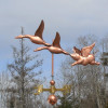 Flying Geese and Pig Weathervane
