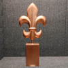 Fleur de Lis Fence Post Cap