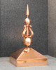 Gazebo Crown Cap with Traditional Victorian Finial
