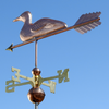 Handmade Copper Loon Bird Weathervane