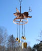 Pig Wind Chimes - Made in USA - Musical Brass Wind Bells