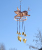 Pig Wind Chimes - Made in USA - Musical Brass Wind Bells