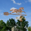 Handcrafted Copper Horse Wind Vane Home Decor