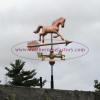 3D Small Bucking Horse Weathervane