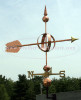 Grand Arrow Sphere Weathervane