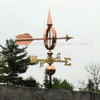 Oval Arrow Sphere Weathervane