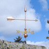 Medium Straight Arrow Weathervane