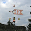 Kokepelli Banner Weathervane